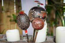 Cargar imagen en el visor de la galería, Hand Carved Shamanic Rattle from Peru
